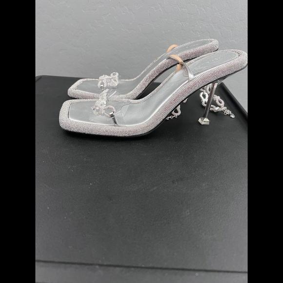 MACH & MACH crystal-embellished sandals - Picture 4 of 7